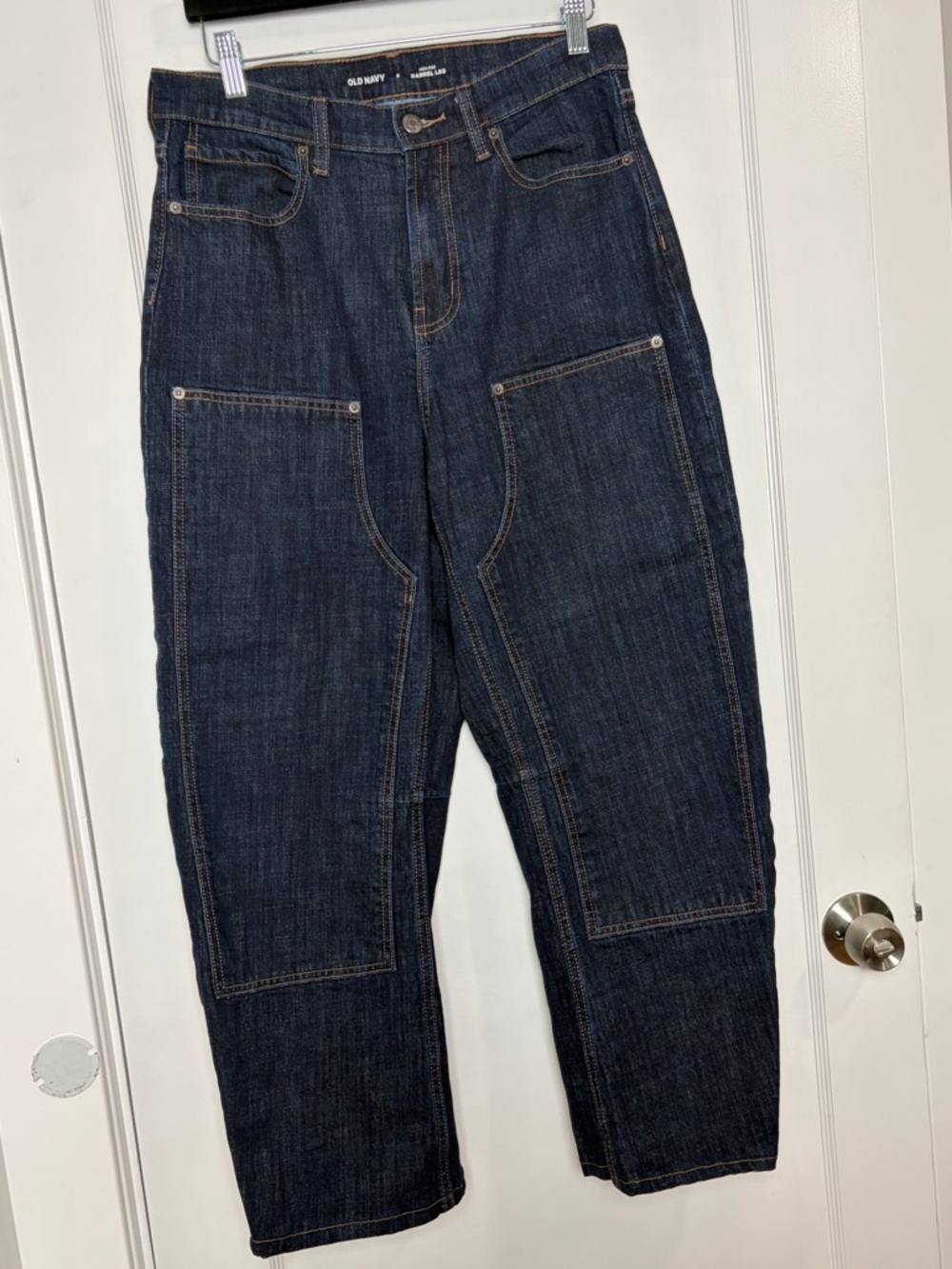 Old Navy High Rise Barrel Leg Jeans - Picture 12 of 16